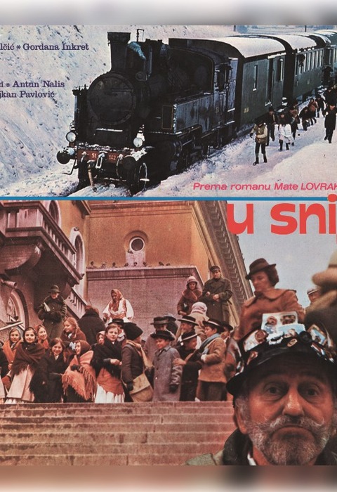 Vlak u snijegu, igrani, 80'