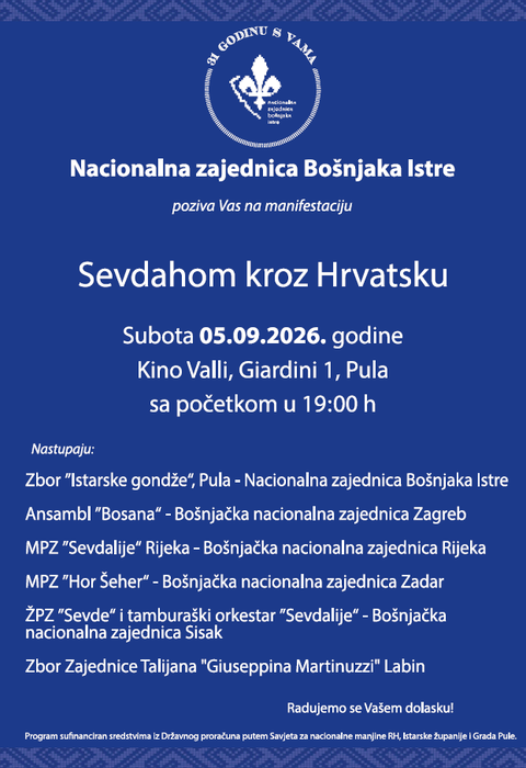 Sevdahom kroz Hrvatsku