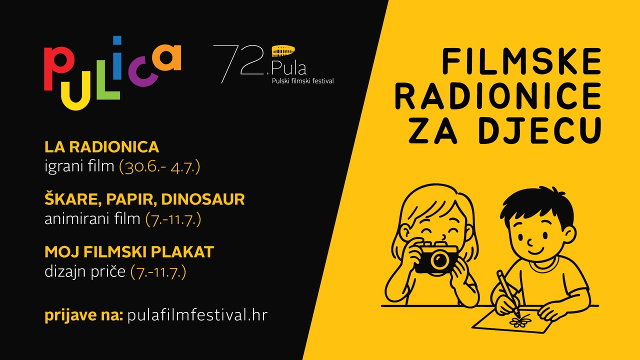 Otvorene su prijave: Na Pulici ove godine čak tri radionice za djecu!