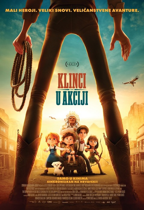 Klinci u akciji, animirani, 93'