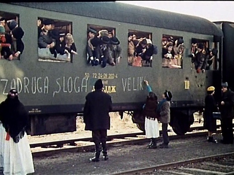 Slika - Vlak u snijegu, igrani, 80'